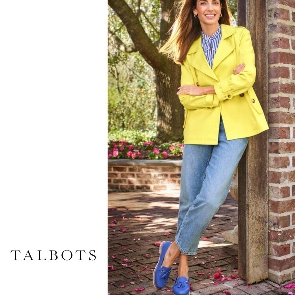 Talbots High Waist Straight Ankle Jeans